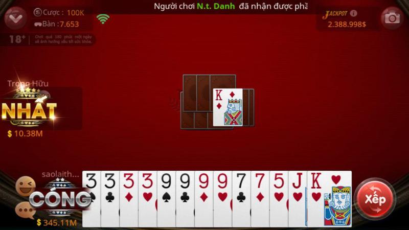 Hướng Dẫn Chơi Game Đánh Bài Tiến Lên Hot Hit Tại Five88 2 Luật chơi game bài tiến lên online